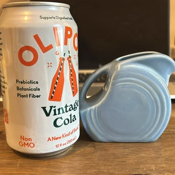 Vintage Coffe Creamer Fiesta Baby Blue - Picture 7 of 8